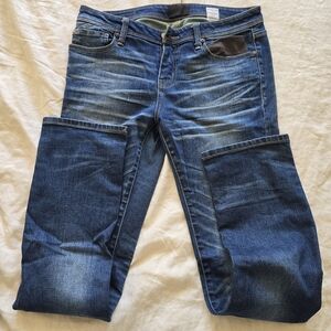 Buckle Women's Blue Straight Leg Jeans